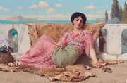 quiet pet John William Godward